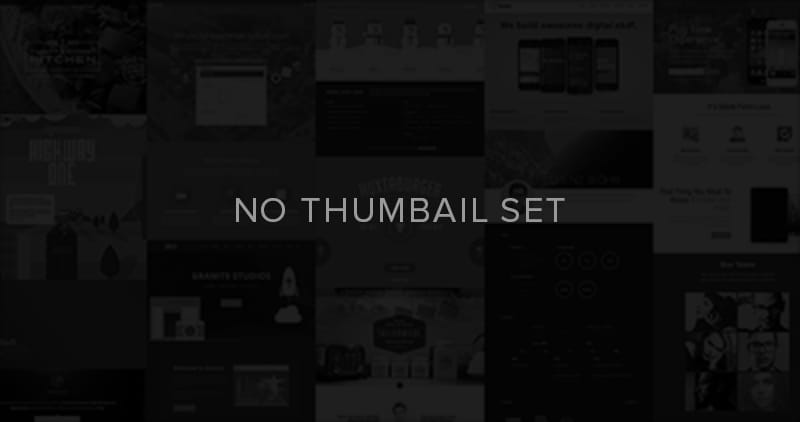 No Thumbnail Set