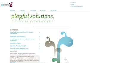 IJsfontein Website Screenshot