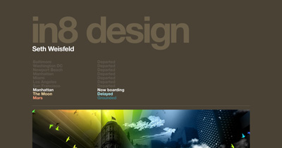 in8 design Website Screenshot