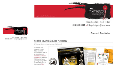 Kihap Designs Website Screenshot