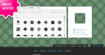 BgPatterns Website Screenshot