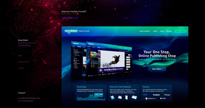 HoneyDesign Website Screenshot