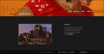 Carolina Jesus Website Screenshot