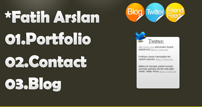 Fatih Arslan Website Screenshot