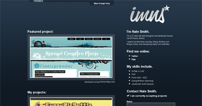 I Am Nate Smith Website Screenshot