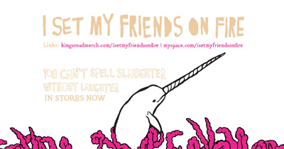 I Set My Friends On Fire Website Screenshot