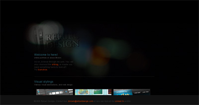 Refuel Design Website Screenshot