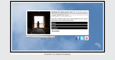 Hot Ashes Website Screenshot