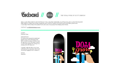 Okidoki Website Screenshot