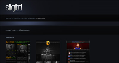 Steven Ligatsa Website Screenshot