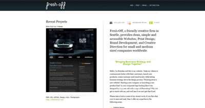 Fresh-Off Website Screenshot