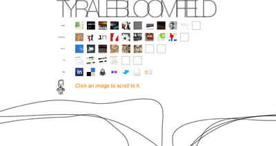 Tyrale Bloomfield Website Screenshot