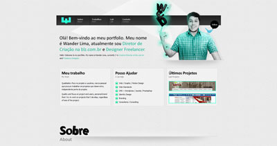 Wander Lima Website Screenshot