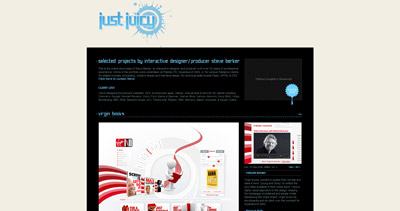 just juicy Website Screenshot