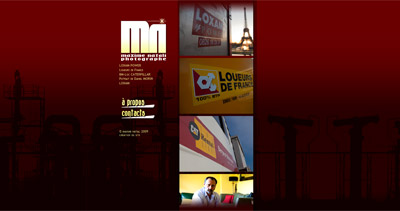Maxime Natali Website Screenshot