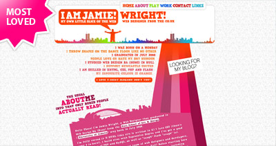 iamjamie Website Screenshot