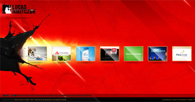 Lucas Nikitczuk Website Screenshot