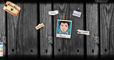 Simone D’Amico Website Screenshot