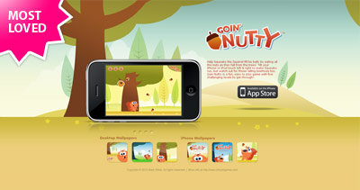Goin Nutty Website Screenshot