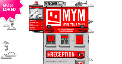 Make your Mark Website Screenshot