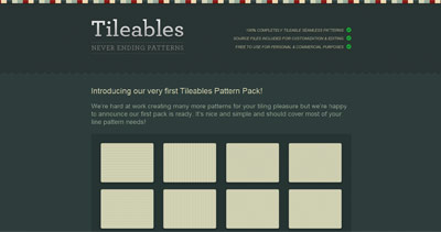 Tileables Website Screenshot