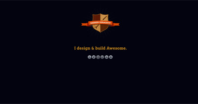 Darren Geraghty Website Screenshot