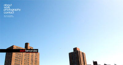 Jeph Fernandez Website Screenshot