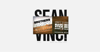 Sean Vinci Website Screenshot