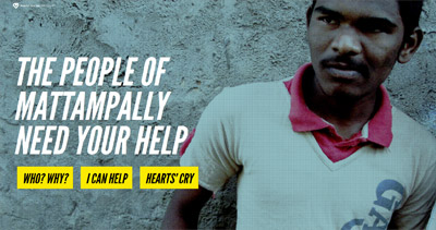 Hearts’ Cry Inc Website Screenshot