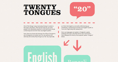 20 Tongues Website Screenshot
