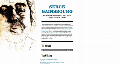 Serge Gainsbourg thumbnail preview