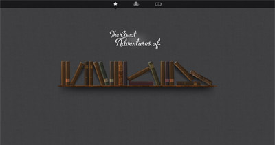 The Great Adventures of Website Screenshot