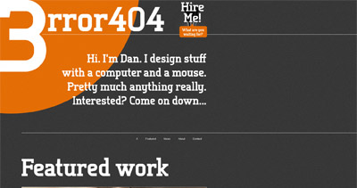 3rror404 Website Screenshot