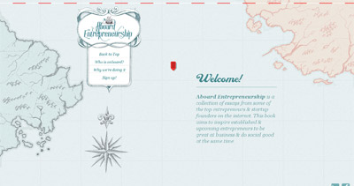 Aboard Entrepreneurship Website Screenshot