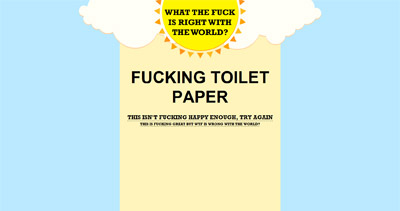 WTF is right with the world Website Screenshot