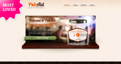 Pub Aid Website Screenshot