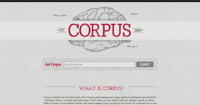 Corpus thumbnail preview