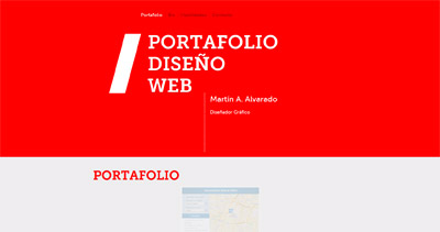 Martín Alvarado Website Screenshot