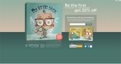 Designer Children’s Books Website Screenshot