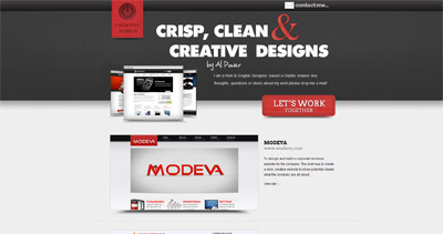 Alan Power Website Screenshot