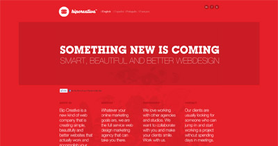 Bip Creativa Website Screenshot