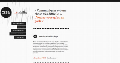 Agence Web Nsa Website Screenshot