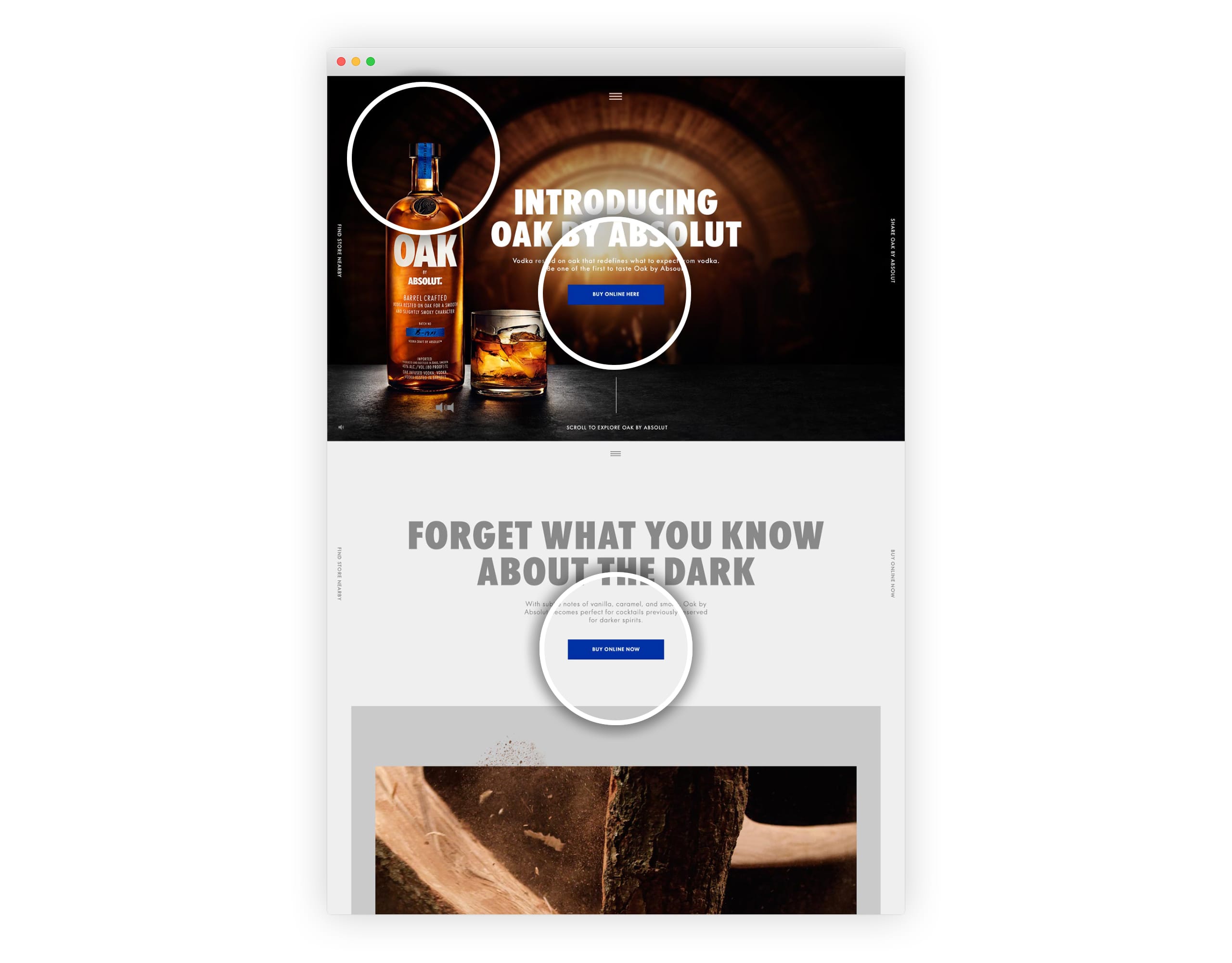 Oak CTA buttons