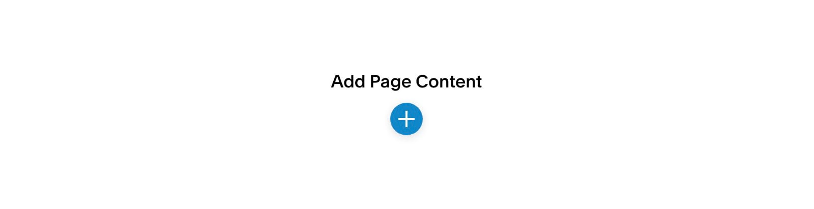 Add Page Content